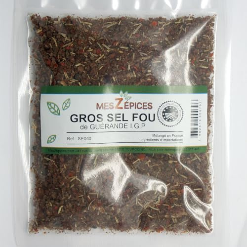 Gros sel fou de Guérande IGP - Sachet de 1 kg