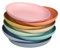 ESS DIRECT Unbreakable Dinner Plates Salad Plates 7.8'' Set of 8 Toddler Plates Microwave and Dishwasher Safe Kids Plates Picnic Plates Dessert, Lightweight Dinner Plates Home & Outdoors ESS Direct