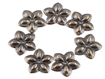 ANKROYU 100 Pièces Clous De Tapissier, Clous De Porte Vintage élégants, étiquette En Métal Bronze Meubles Canapé Porte à Chaussures Clou Décoratif Pour Canapé/panier/artisanat/tambour(23mm)