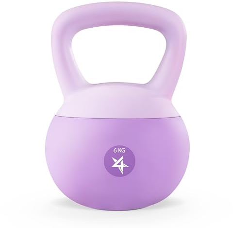 Yes4All KNRP mjuk kettlebell, 8 kg, blå