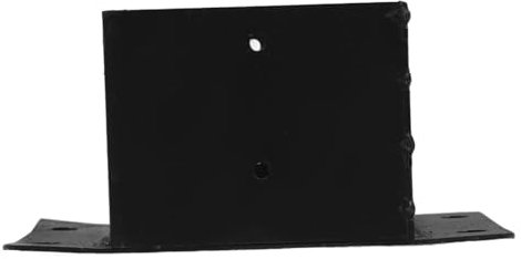 Gadpiparty Fence Base Protector for Outdoor Railing Adjustable Post Protector Bracket Metal Fence Post Brackets in Garden Pavilion