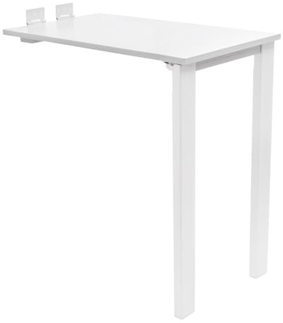 panfudongk Mesa plegable de mesa de comedor montada en la pared, plegable para espacios pequeños, 75 cm x 40 cm x 74 cm, capacidad de carga de 60 kg, ideal para salón, dormitorio y oficina en casa