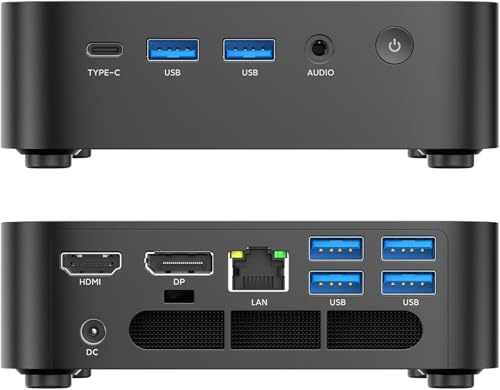 ACEMAGICIAN K1 Mini PC, AMD Ryzen Embedded R2544 (fino a 3,7 GHz), 16 GB DDR4 1 TB SSD HSTNN-in11 Pro Micro Desktop computer; HDMI+DP+Type-C|USB3.2