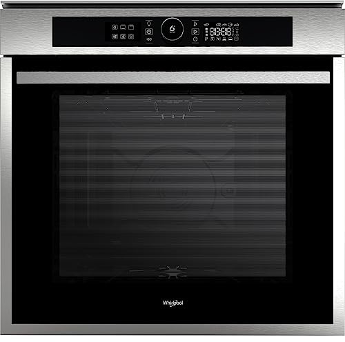 Whirlpool Europe Serie Urban Pyrolyse-Backofen mit 16 Funktionen, Metall, Silber, 60 x 56 x 55 cm