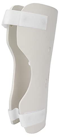 Férula para Rodilla, Cinturón de Bucle de Gancho de 15.0 Pulgadas Espuma Cómoda Y Engrosada Soporte para Piernas Inmovilizador de Rodilla Rótula Abierta para Dolor de Rodilla(Pierna izquierda)