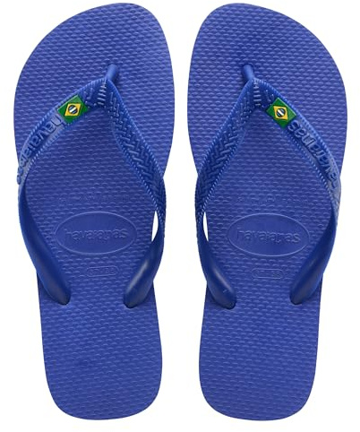 Havaianas - Top Brasil, Infradito Comode, Resistenti e Leggere con Suola Antiscivolo, Bandiera del Brasile sulle Strisce, Unisex Adulti