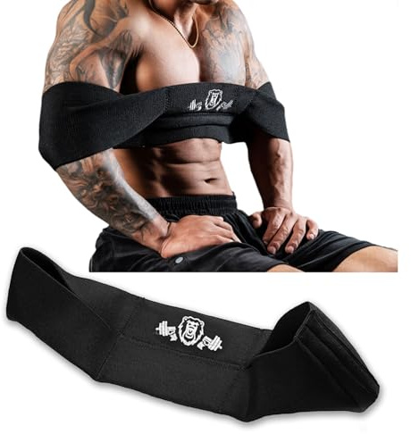 MANUEKLEAR Bench Press Band, Sling Bench Press Band for Men and Women Power Weight Lifting Fitness - Push Up Exercise Assistance Bench Block Increase Strength Gym Workout Equipment