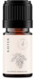 Kiefer Öl BIO 5 ml I 100% Naturreines ätherisches Öl I für Aroma Diffuser I Ätherische Öl Diffusor I Aromaöl I Duftöl I by Floria Natural