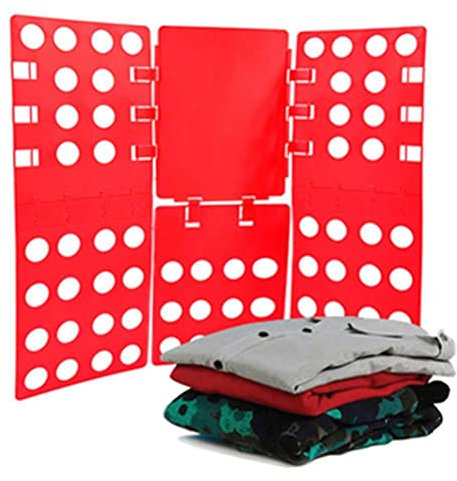True Face Clothes Folder Board T-shirts Folder Easy and Fast for Kids and Adults Time-Saving Durable Folding Clothes