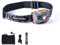 Naturehike Lampada frontale a LED ricaricabile per esterni, 45°, lampada da testa leggera, IPX4, impermeabile, adatta per ciclismo, jogging, escursioni e campeggio