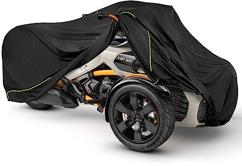 Housse de Protection imperméable pour Ryker Can-Am Ryker 600/900/Sport/Rally/Ryker Rally Edition, Oxford 420D imperméable, Protection Contre Les intempéries avec Bande réfléchissante