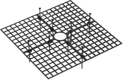 RVIFY Sieb, Erdsieb 1 Stück Blumentopf-Abdeckung, Blumentopf-Gitter, quadratisch/rund, Blumentopf-Abdeckung, Bodenschutz, Pflanzenschutz, Sicherheit, Gartenbedarf Gartensieb(Black 30cm)