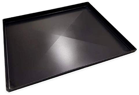 Generico Teglie per Pizza Professionali in Lamiera Blu con Diagonale (Kit da 5 Pezzi) (60x40x2H)