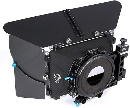 FOTGA DP500III Pro 15 mm Rail 4 x 4 Objectif mat Box pour cinéma reflex numérique sans miroir Caméscope A7/A7R/A7S/A9 II III IV Z6 Z7 FS7 R5C R6 C500 Blackmagic BMPCC 4K 6K Ursa Mini