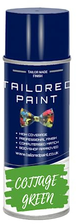 Skräddarsydd färg Dead Plant Reviver Aerosolfärg grönt lövverk – ger döda buskar, häckar, lådor ett andra liv (1, lantlig stuga grön)