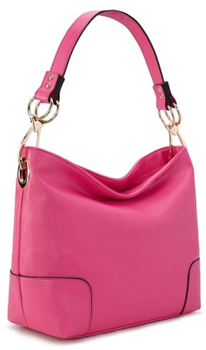 Montana West Hobo Bags for Women Purses and Handbags Ladies Bucket Shoulder Bags,MWC-128BHPK