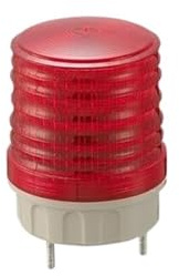TB5051 Vert, jaune, rouge 12v 24v 110v 220v petit feu de signalisation trois modes de commutation stroboscopique lumière constante voyant d'avertissement(RED-12V)