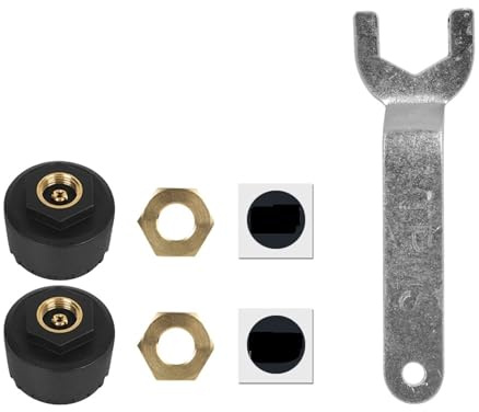 Medidor Digital de Presión de Neumáticos Sensores de presión de neumáticos inalámbricos Bluetooth 4.0 5.0 para motocicletas TPMS, sistema de monitoreo de neumáticos, accesorios para motos(Type B)