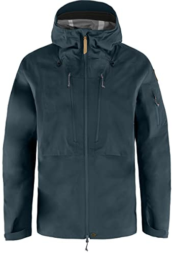 Fjällräven herr Keb Eco-Shell utomhusjacka Blå (mörk marin) Small