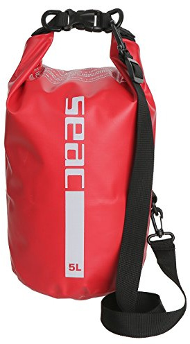 Seac Dry Bag, wasserdichte Tasche Ideal für Tauchen, Bootfahren und Reisen