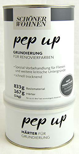 Pep up Grundierung für Renovierfarben 1 kg weiss