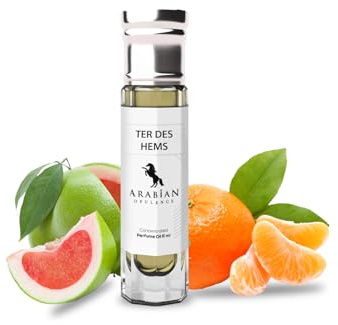 Arabian Opulence FR271 TER DES HEMS Roll-on Parfümöl | Konzentriertes Parfüm-Körperöl | Lang anhaltendes Parfüm auf Ölbasis für Männer | Reisegröße Alkoholfreies Parfümöl-Fläschchen (6ml)