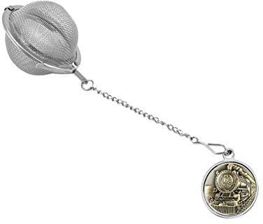 Infuseur à thé en forme de boule originale, Diffuseur thé en acier inoxydable Code14