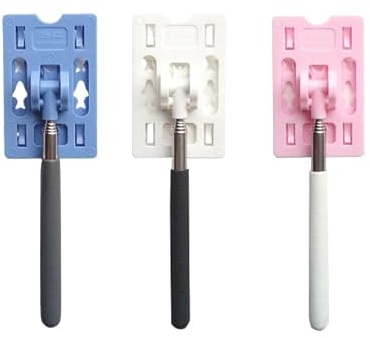 Anloximt 3Pack Teleskopstab Kartenhalter Reacher Auto Parken Kontaktlose Zahlung Stab Kartenhalter Parken Zahlung Stab Fahrzeug Parken Maut Swiping Card Stick