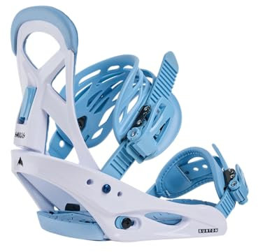 Kids' Burton Smalls Re:Flex Snowboard Bindings, Large, Dusty Blue