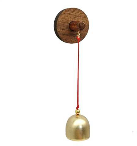 Klingel zum Öffnen der Tür – Ladenbesitzerklingel | reines Kupfer Wind Ladenbesitzer magnetische Türklingel | dekorative Kühlschrank-Türklingel | magnetische -Türklingel für Veranda,