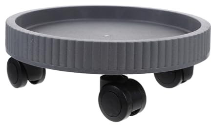 BESPORTBLE Rolling Blumentopf Tablett Indoor Plant Stand Leicht Zu Bewegen Pp Material Zubehör