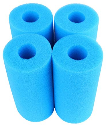 BESPORTBLE 4 Stücke Vorschwamm Zylinder Tauch Aquarium Interne Schwamm Aquarium Kanister Aquarium Welle Spa Filter Für Fisch Aquarium Schwamm Blau
