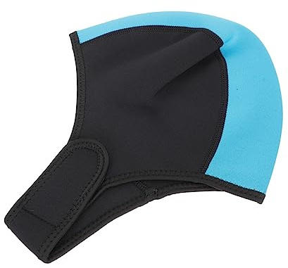 WHAMVOX Scuba Diving Hood for Water Sports Neoprene Bathing Hat Warm Keeping Elastic Swim Cap for Men and Women Comfortable Rubber Head Cover for Swimming and Outdoor Activities
