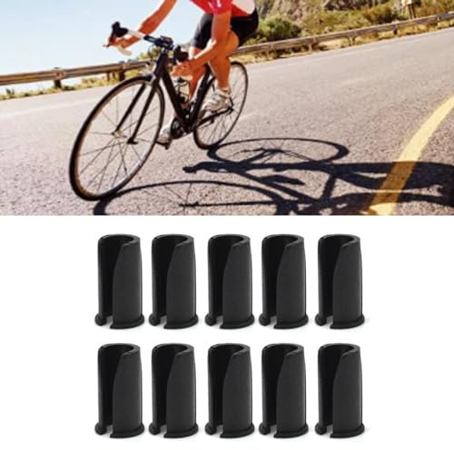 10 Pcs Bike U Clamp/Holder Clamp Plastic Cable Holder for Mountain Bike Brake and Gear Lines