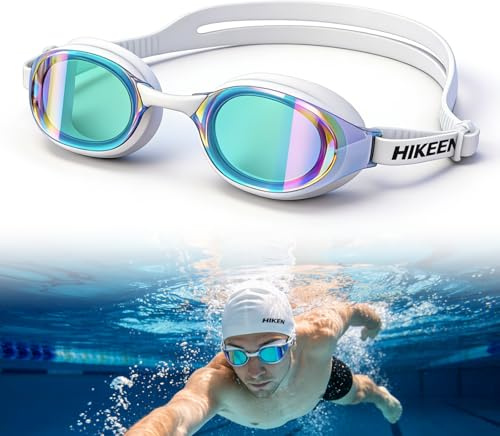 BOOSTEADY Lunettes de Natation Adulte Anti-buée Protection UV: Lunettes Piscine Lunettes Natation Adulte Étanche à Joint 3D Unisexe, Swimming Goggles avec Vision Claire sous l’Eau