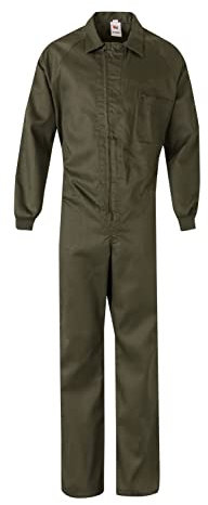 Velilla 214, Tuta Modello Italiano, Colore Verde Caccia, 65% poliestere 35% cotone, Taglia 48