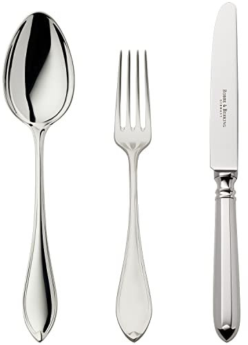 Robbe & Berking Navette 3 pzas. Cubiertos de menú (Plata de Ley 925)