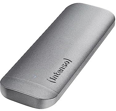 Intenso Externe SSD Business, 500GB, Portable Solid State Drive, USB 3.1 Gen.1 Super Speed 5 Gbps (Type C), Anthracite, 500 GB