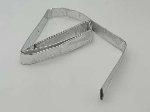 BALCONI PERFORMANCE ® Hitzeschutzmantel für Schläuche und Kabel, feuerhemmend, aus reflektierendem Aluminium, für hohe Temperaturen (Innendurchmesser: 10 mm)