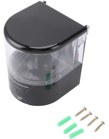 Dispenser Automatico di Sapone da Parete da 600 Ml, Dispenser di Disinfettante per le Mani Senza Elettrico Intelligente in ABS per Ristorante di Home Office