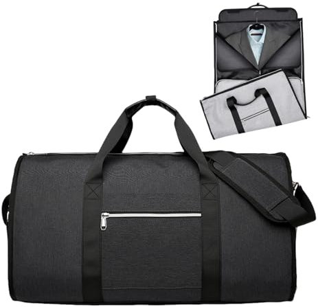 Reisetasche Foldybag Größe L|Reisetasche faltbar|Travluxe Faltbare Reisetasche Foldy Bag|Wasserdichter Kleidersack für Reisen|Carry on Garment Duffle Bag|Travel Bag Women