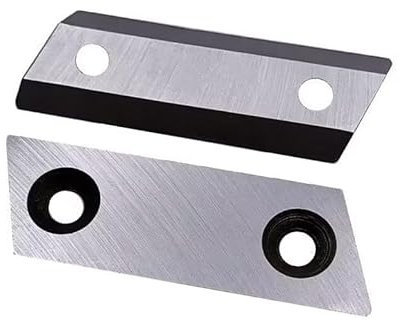 Jwn Lot de 2 lames pour outils de jardin - Lames de déchiqueteuse - Les deux lames de coupe s'adaptent au broyeur