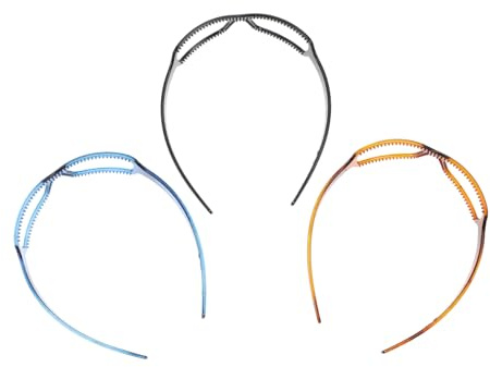 Healvian 3pièces Bandeaux Femmes Design Lunettes Élégants Pour Visage Lavage Quotidien Confortables Et Décoratifs