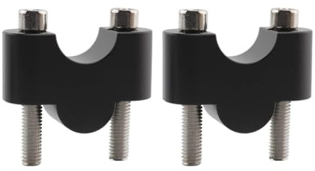 Handle Bar Extend Adapters 1 Pair Motorcycle 28mm 1 1/8 22mm 7/8 25.4mm 1 Handlebar Riser Bar Handle Clamp For For Universal