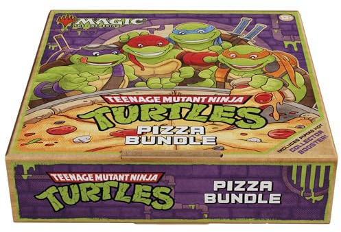 Pizza Bundle de Magic: The Gathering | Teenage Mutant Ninja Turtles (Versión en Inglés)