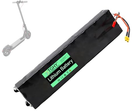 TGHY Batería de Litio para Patinete eléctrico 36V 6.6Ah 7.8Ah 9Ah, Paquete de baterías Recargables de Iones de Litio de 36 voltios para Motores de patinetes de 324W o Menos.,36v 9ah
