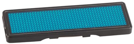 Dioche Blaues LED-nLED-Namensschild mit Laufnachricht – Anzeige von Bis zu 550 Chinesischen Zeichen/750 Englischen Zeichen – Ideal für Flughäfen, Einkaufszentren und Veranstaltungen – (BLUE)