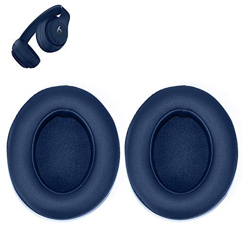 Cuscinetti auricolari di ricambio in memory foam per cuffie Studio 3 e Studio 2.0 con filo/wireless Bluetooth cuffie over-ear (blu)