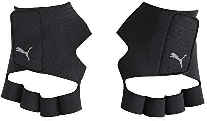 PUMA Essential Premium Grip Trainingshandschuh, Schwarz, schwarzes, L