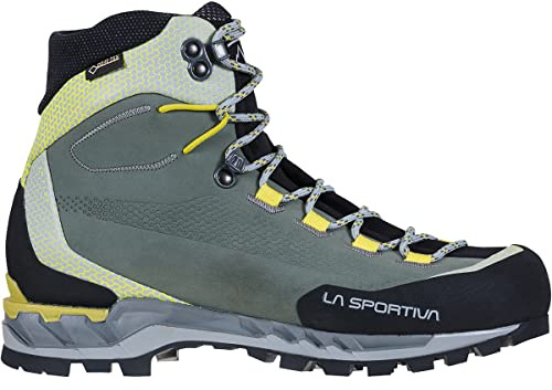 LA SPORTIVA W Trango Tech Leather GTX Grau - Gore-Tex Leichter robuster Damen Wanderschuh, Größe EU 41 - Farbe Clay -